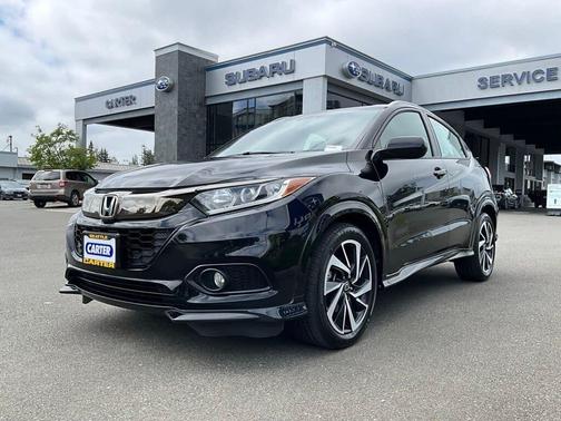Crystal Black Pearl 2019 Honda HR-V Sport