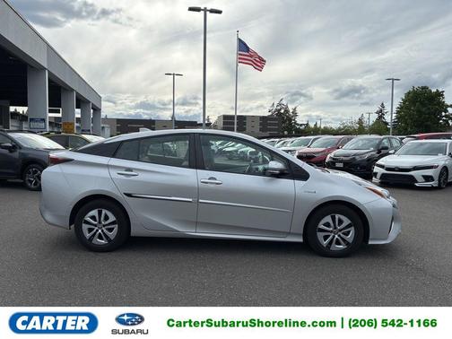 Classic Silver Metallic 2018 Toyota Prius Four