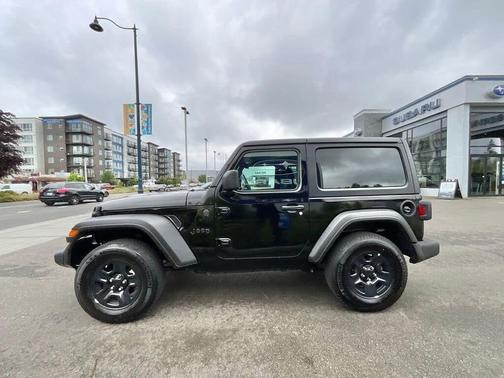 Black Clearcoat 2022 Jeep Wrangler Sport