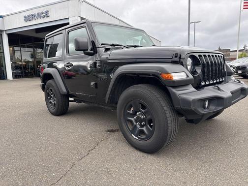 Black Clearcoat 2022 Jeep Wrangler Sport