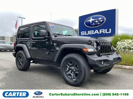 Black Clearcoat 2022 Jeep Wrangler Sport