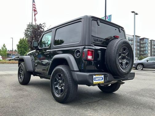Black Clearcoat 2022 Jeep Wrangler Sport