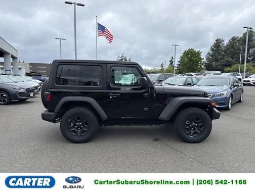 Black Clearcoat 2022 Jeep Wrangler Sport