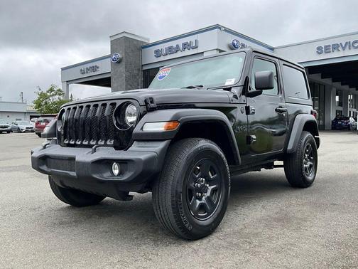 Black Clearcoat 2022 Jeep Wrangler Sport