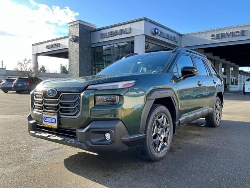 Deep Emerald Green Pearl Paint 2026 Subaru Outback Premium