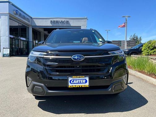 Crystal Black Silica 2025 Subaru Forester Touring