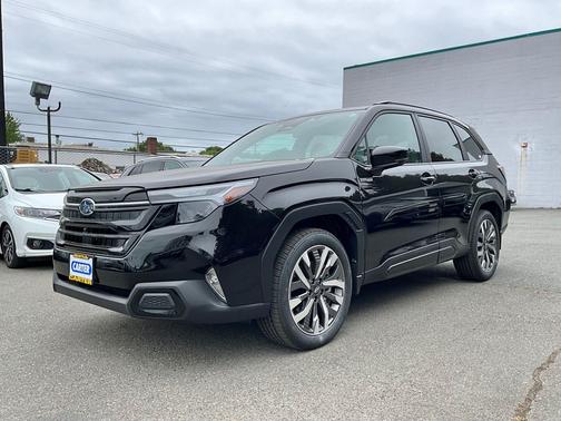Crystal Black Silica 2026 Subaru Forester Hybrid Touring