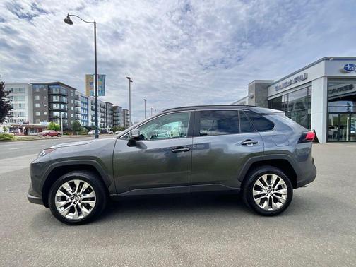 Magnetic Gray Metallic/Ice Edge Roof 2021 Toyota RAV4 XLE Premium