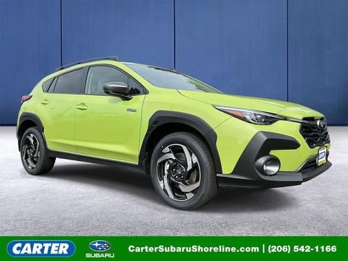 Citron Yellow Pearl Paint 2026 Subaru Crosstrek Hybrid Base