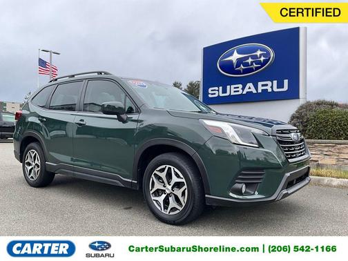 Cascade Green Silica 2023 Subaru Forester Premium