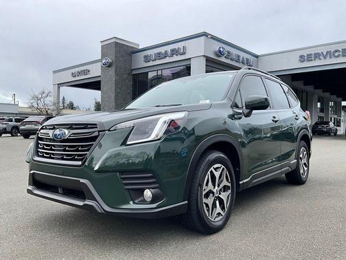 Cascade Green Silica 2023 Subaru Forester Premium