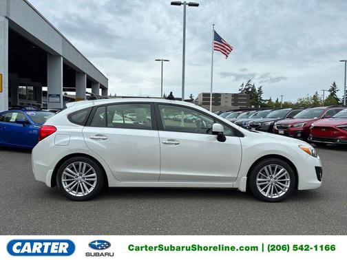 Satin White Pearl 2012 Subaru Impreza 2.0i Limited