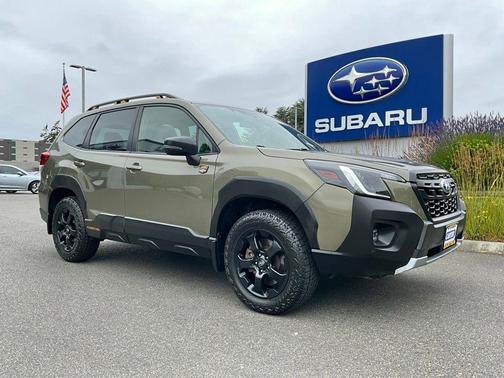 Autumn Green Metallic 2022 Subaru Forester Wilderness