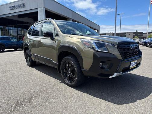 Autumn Green Metallic 2022 Subaru Forester Wilderness