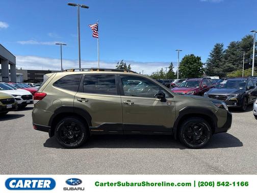 Autumn Green Metallic 2022 Subaru Forester Wilderness