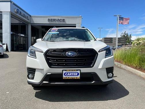 Crystal White Pearl 2023 Subaru Forester Premium
