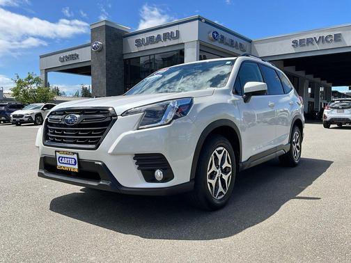 Crystal White Pearl 2023 Subaru Forester Premium