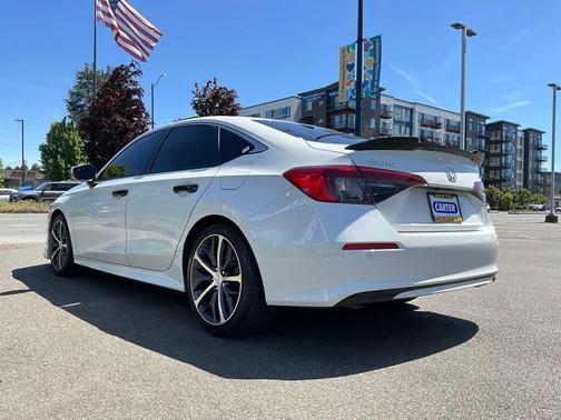 Platinum White Pearl 2024 Honda Civic Touring