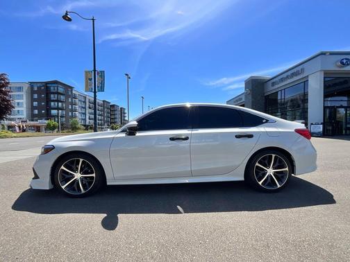 Platinum White Pearl 2024 Honda Civic Touring