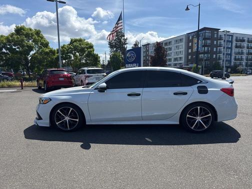 Platinum White Pearl 2024 Honda Civic Touring