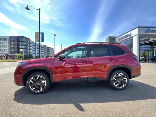 Crimson Red Pearl 2026 Subaru Forester Hybrid Premium