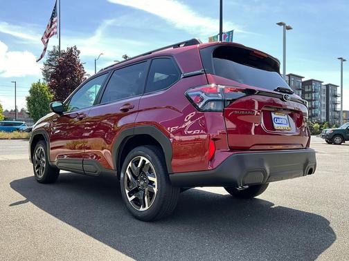 Crimson Red Pearl 2026 Subaru Forester Hybrid Premium
