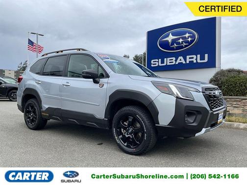 Ice Silver Metallic 2024 Subaru Forester Wilderness