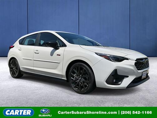 Crystal White Pearl 2026 Subaru Impreza RS
