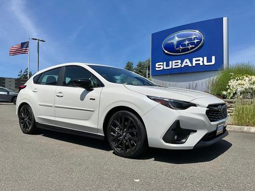 Crystal White Pearl 2026 Subaru Impreza RS