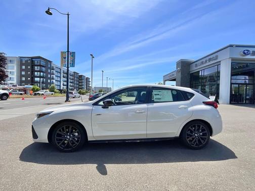 Crystal White Pearl 2026 Subaru Impreza RS