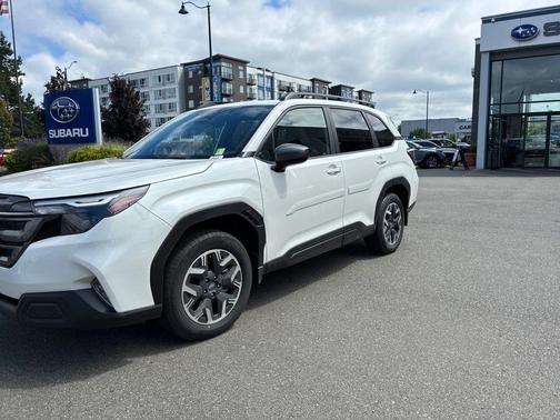 Crystal White Pearl 2025 Subaru Forester Premium