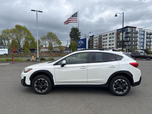 Crystal White Pearl 2023 Subaru Crosstrek Premium
