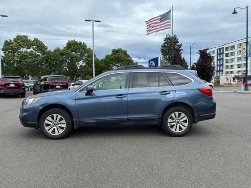 Blue 2017 Subaru Outback 2.5i Premium