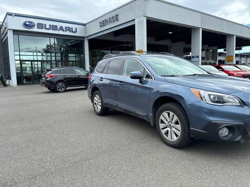 Blue 2017 Subaru Outback 2.5i Premium