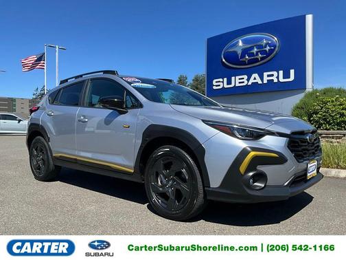Ice Silver Metallic 2024 Subaru Crosstrek Sport