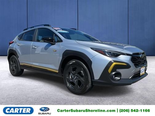 Ice Silver Metallic 2024 Subaru Crosstrek Sport