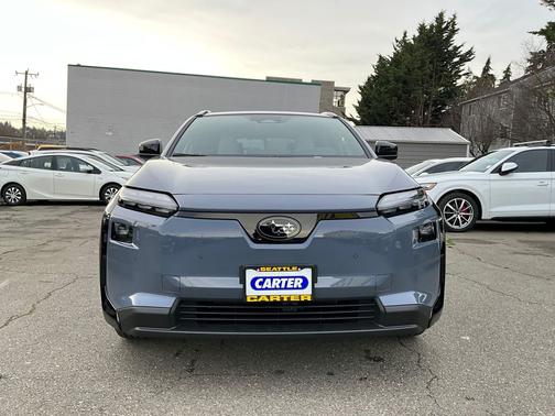 Harbor Mist Gray Pearl Paint 2026 Subaru Solterra Premium