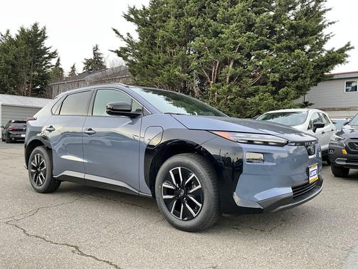 Harbor Mist Gray Pearl Paint 2026 Subaru Solterra Premium