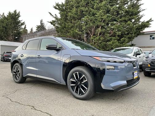 Harbor Mist Gray Pearl Paint 2026 Subaru Solterra Premium