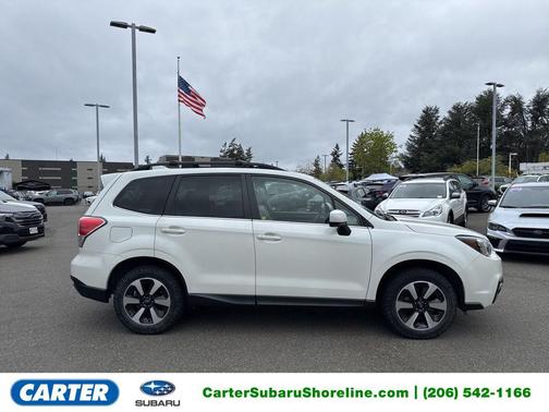 Crystal White Pearl 2018 Subaru Forester 2.5i Limited
