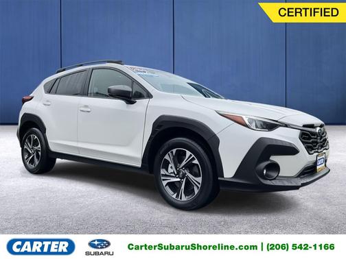 Crystal White Pearl 2024 Subaru Crosstrek Premium