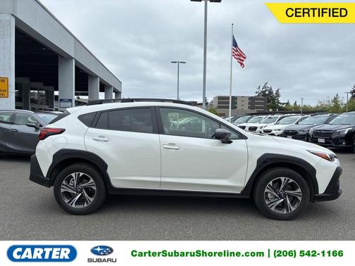 Crystal White Pearl 2024 Subaru Crosstrek Premium
