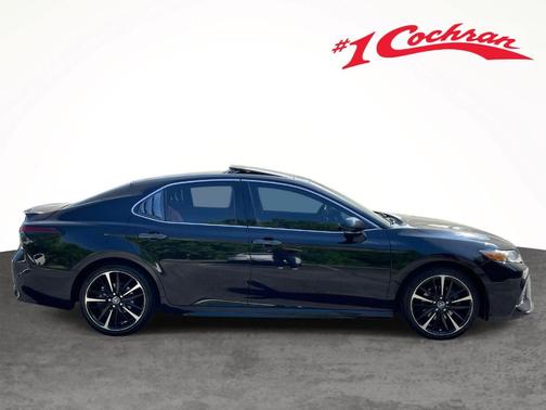 Midnight Black Metallic 2018 Toyota Camry XSE
