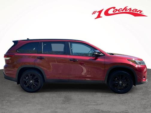 Salsa Red Pearl 2019 Toyota Highlander SE