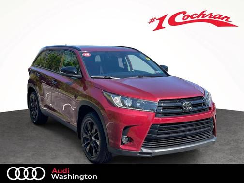 Salsa Red Pearl 2019 Toyota Highlander SE