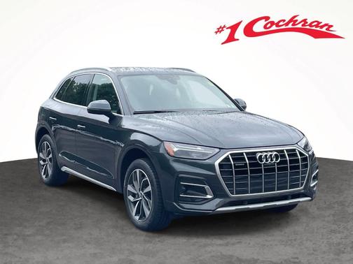 Manhattan Gray Metallic 2021 Audi Q5 40 Premium Plus