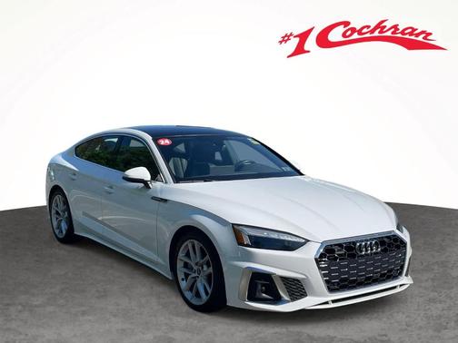 Arkona White 2024 Audi A5 Sportback S line Premium Plus