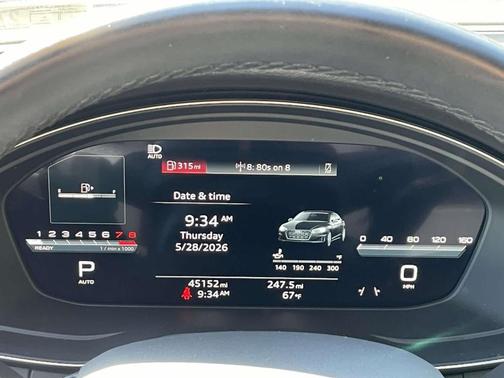 Arkona White 2024 Audi A5 Sportback S line Premium Plus