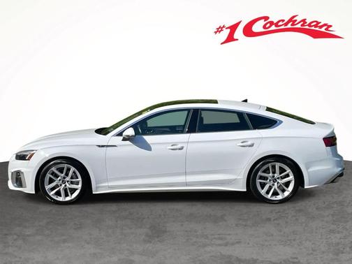 Arkona White 2024 Audi A5 Sportback S line Premium Plus