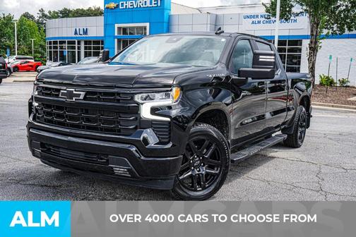 Black 2023 Chevrolet Silverado 1500 RST